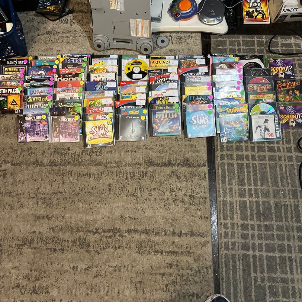 Pc video game collection
